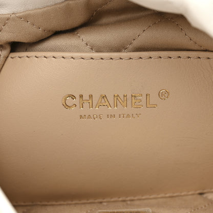 Chanel Shiny Calfskin Quilted Mini Chanel 22 White 6 of 11