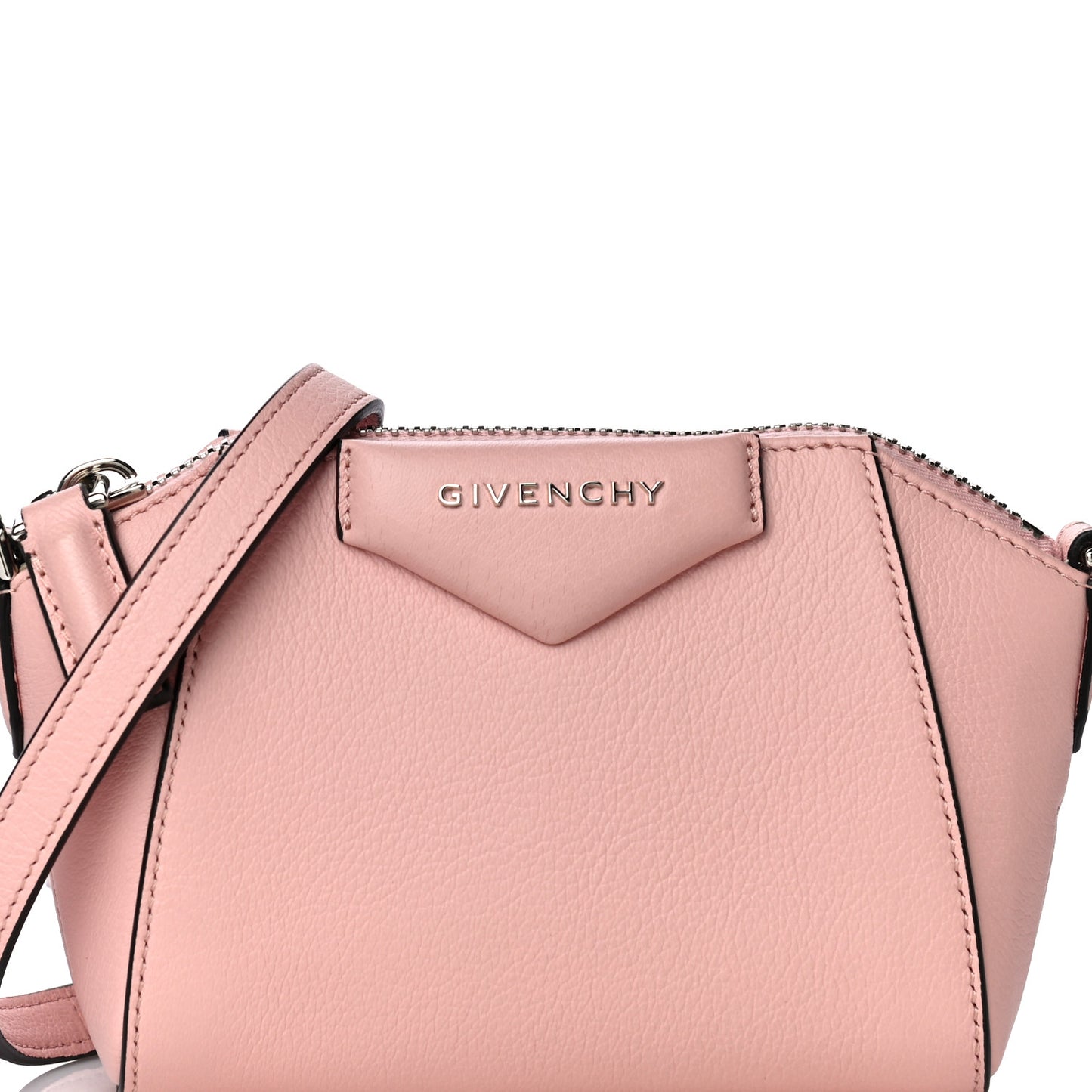 Sugar Goatskin Nano Antigona Candy Pink
