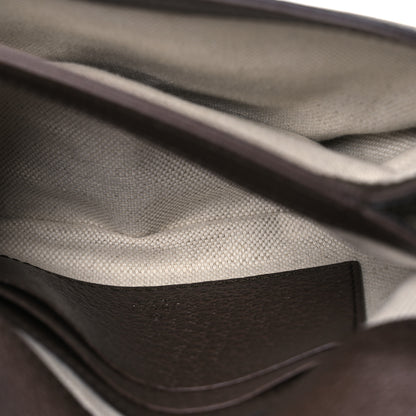 Gucci GG Supreme Monogram Textured Dollar Calfskin Blondie Belt Bag 90 36 Beige Ebony New Acero 6 of 11