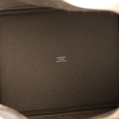 Hermes Taurillon Clemence Picotin Lock 22 MM Etoupe 5 of 12