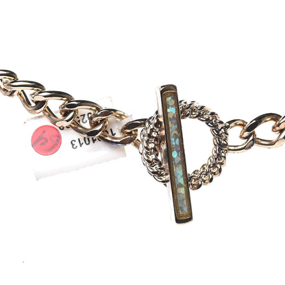 Chanel Crystal Enamel Pearl CC Logo Chain Choker Gold Multicolor 5 of 7