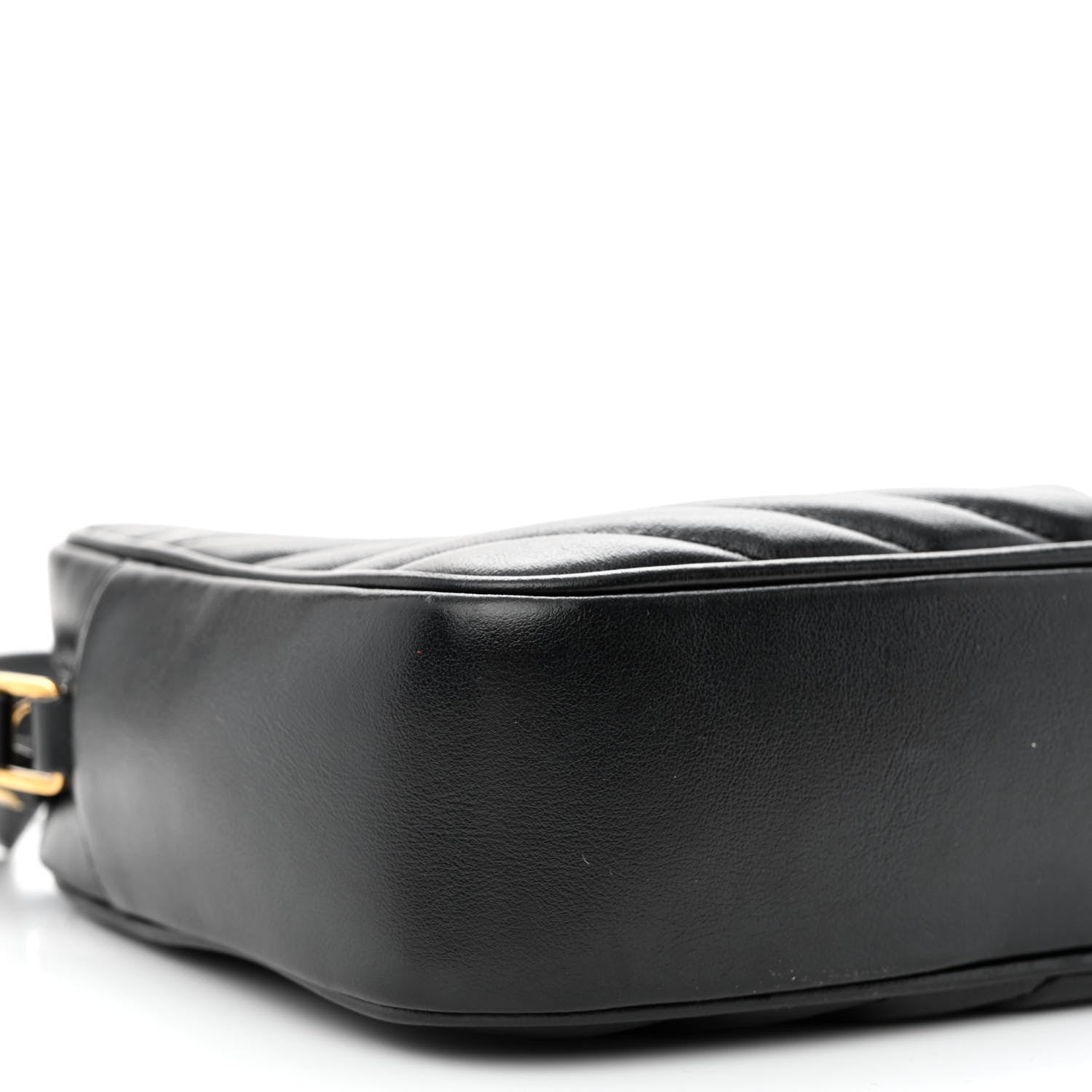 Saint Laurent Calfskin Matelasse Monogram Lou Camera Bag Black 10 of 14