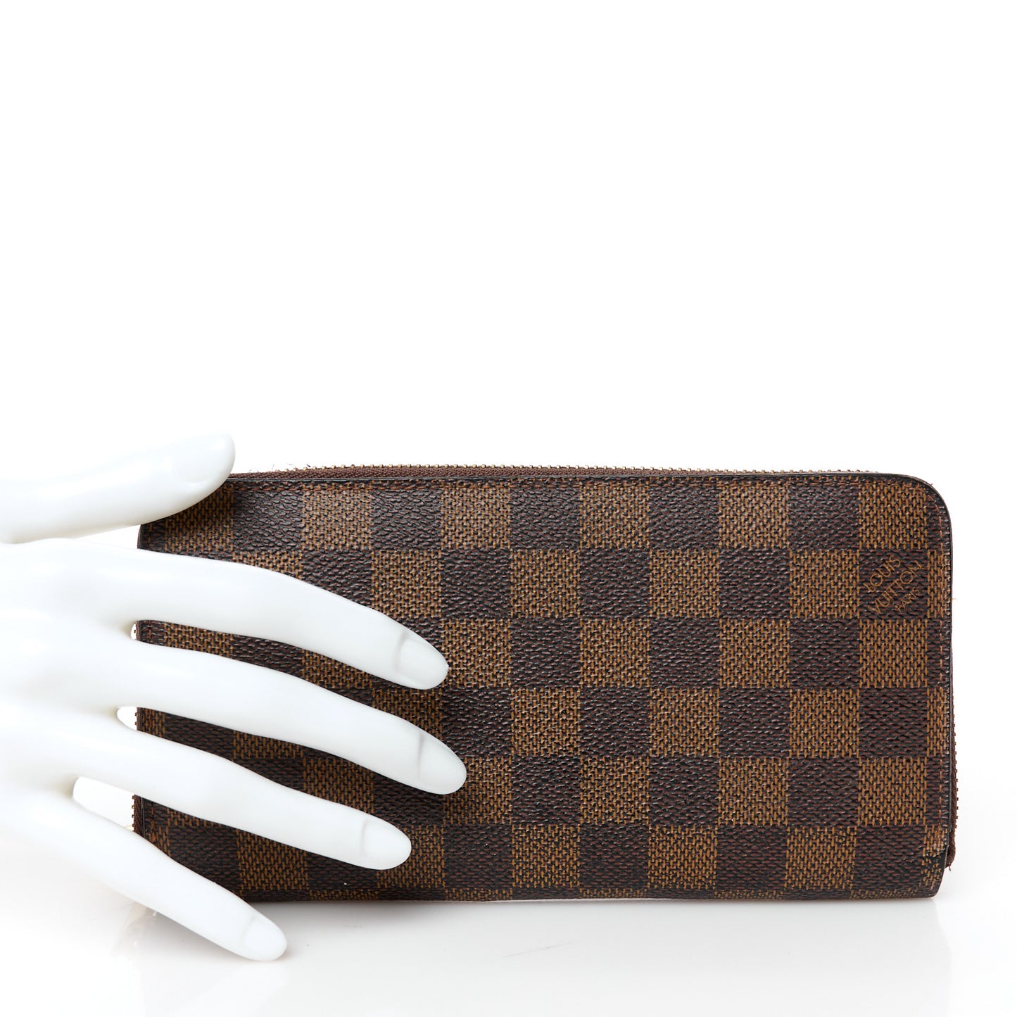 Damier Ebene Zippy Wallet