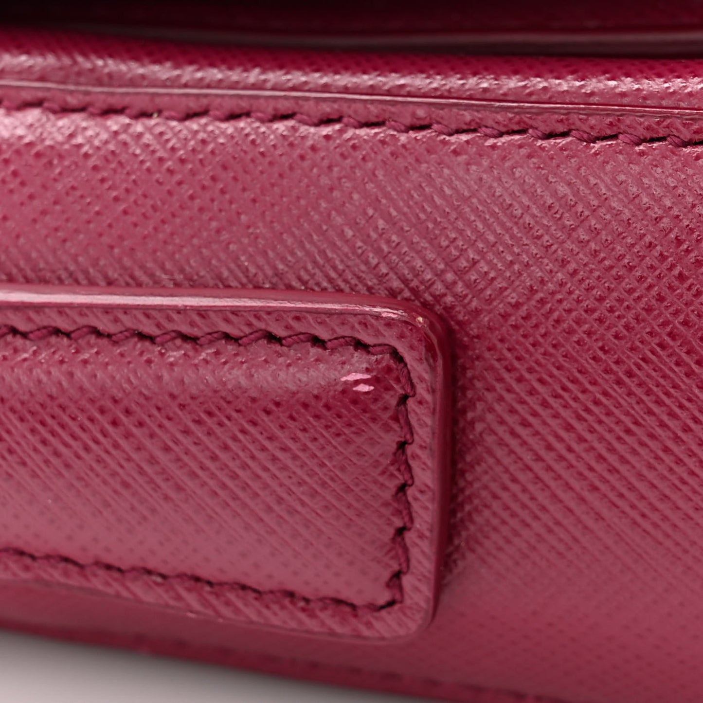 Saffiano Sandrine Shoulder Bag Wine