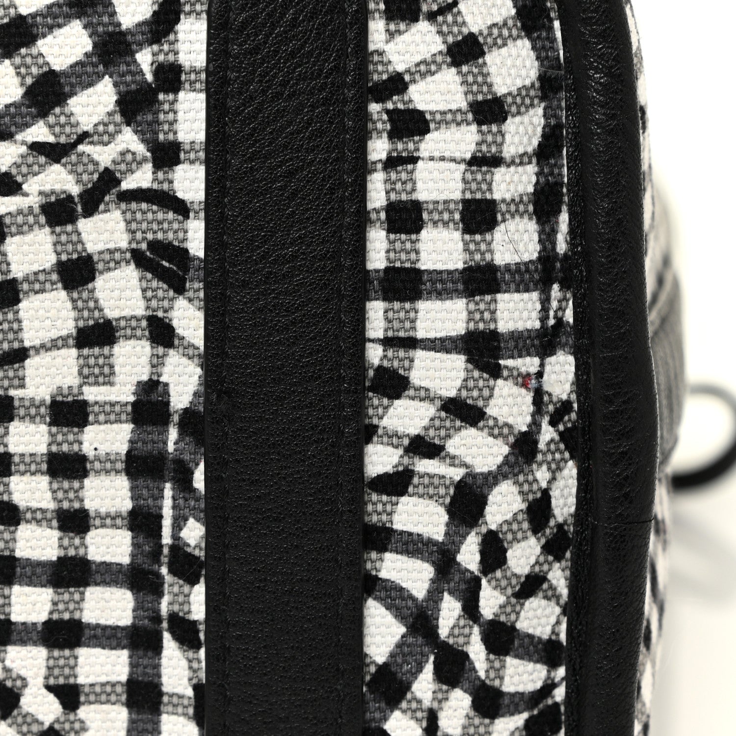 MCM Visetos Medium Liz Reversible Shopper Tote Black 22 of 23