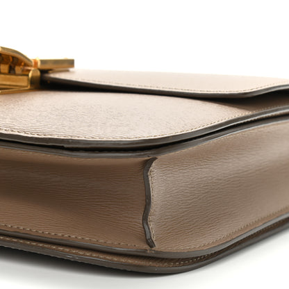 Celine Liege Calfskin Medium Classic Box Flap Bag Taupe 9 of 11
