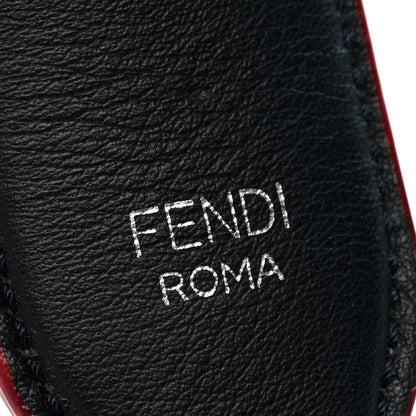 Fendi Vitello Dolce Flowerland Studded Strap You Ardesia Blue Notte 4 of 7