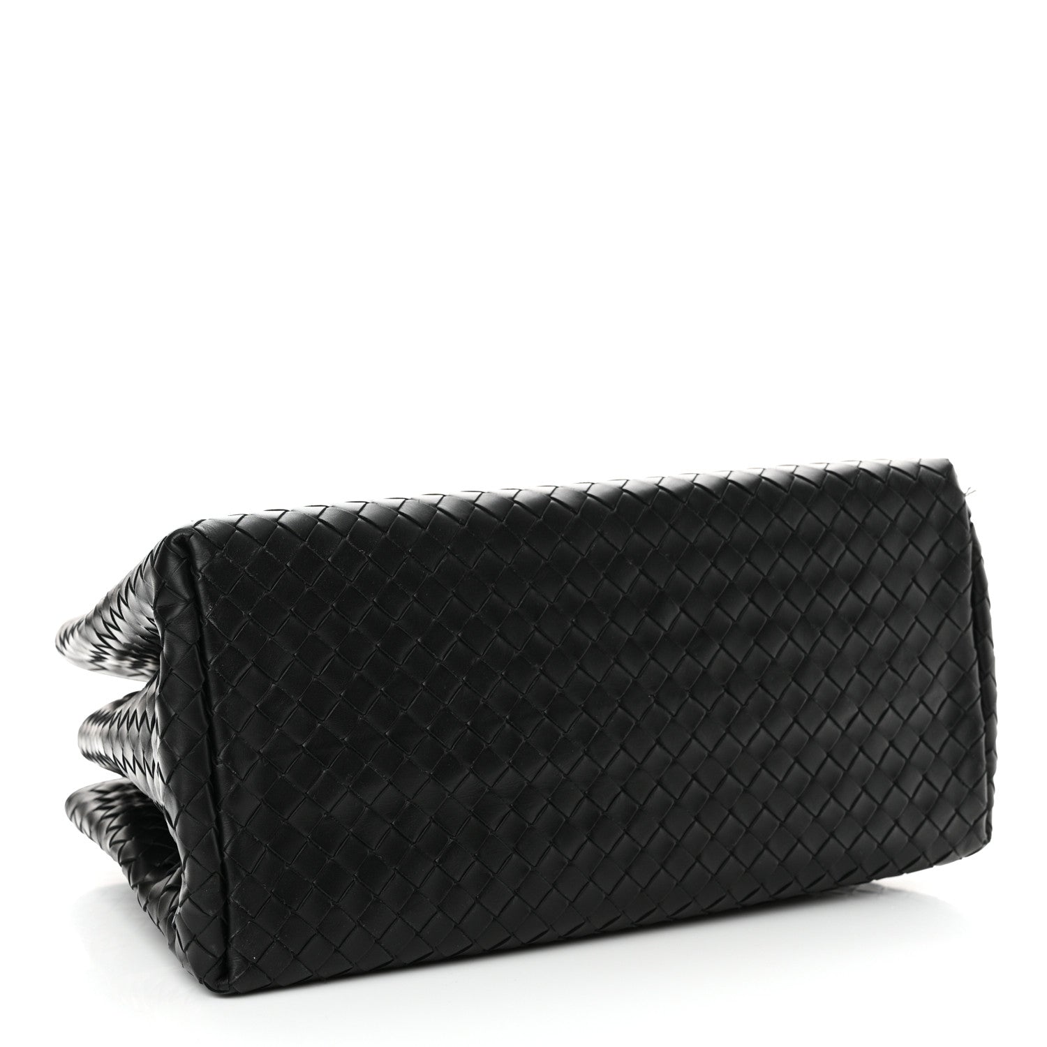 Bottega Veneta Light Calf Intrecciato Small Roma Black 4 of 10