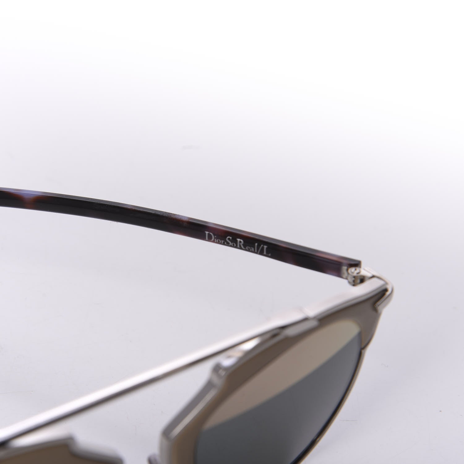 Christian Dior Mirrored So Real Sunglasses Silver Gold 5 of 8