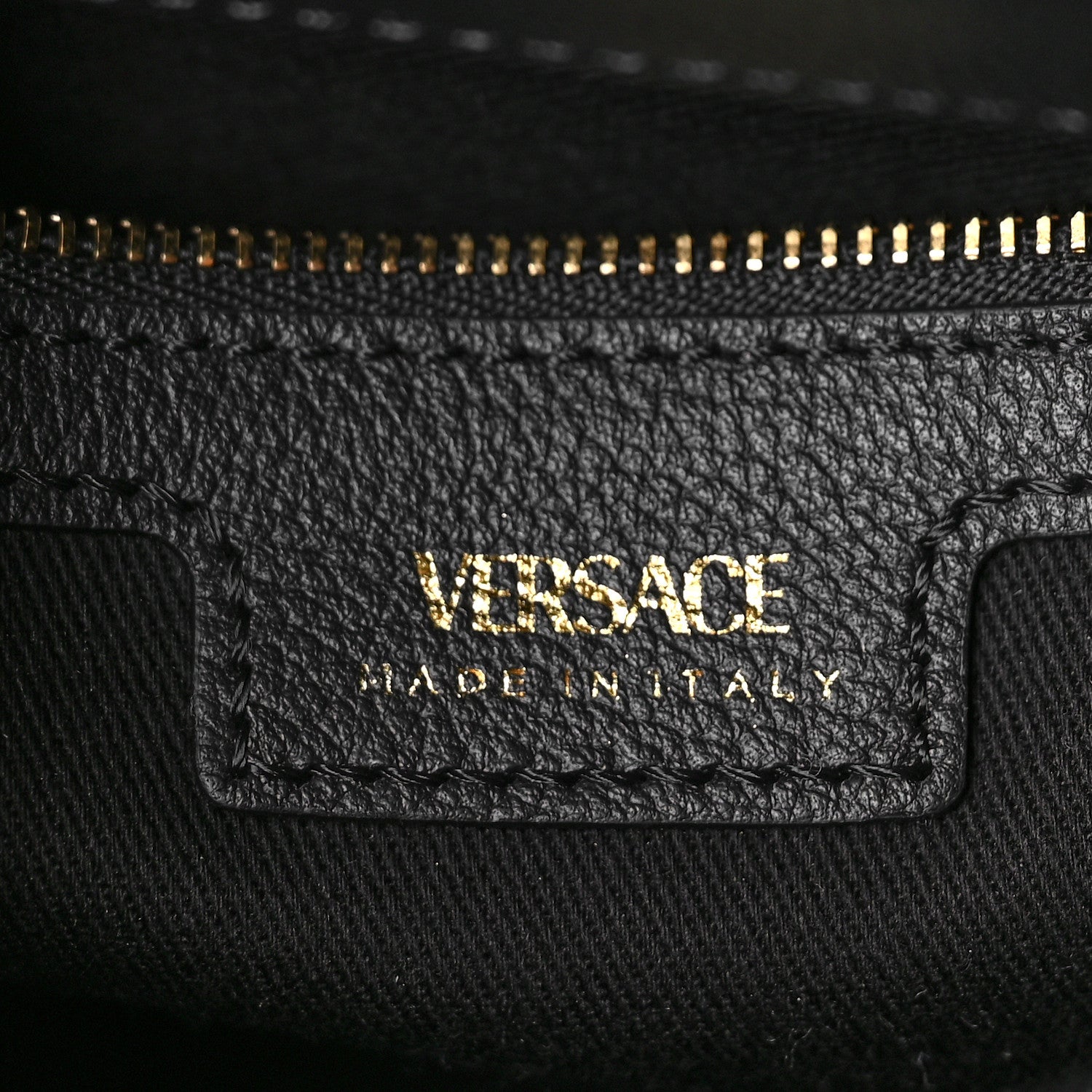 Versace Calfskin La Medusa Medium Hobo Crossbody Black 6 of 8