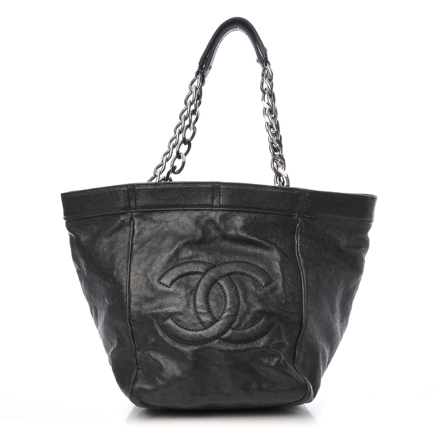 Distressed Caviar Outdoor Tote Black