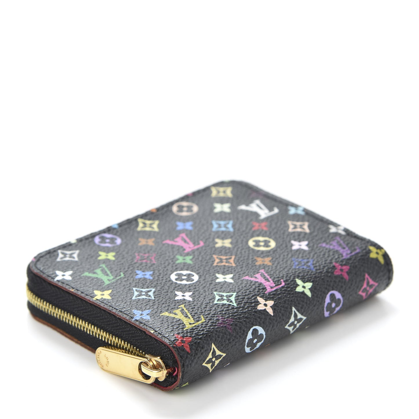 Monogram Multicolor Zippy Coin Purse Black Grenade