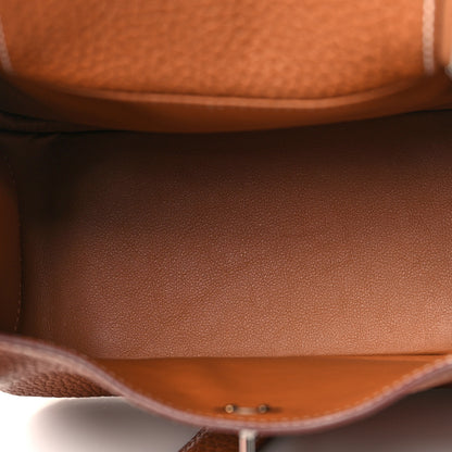 Hermes Taurillon Clemence Mini Lindy 20 Gold 5 of 13