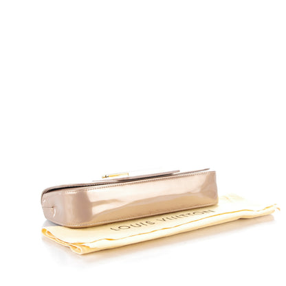 Louis Vuitton Patent Sobe Clutch Beige Poudre 4 of 7