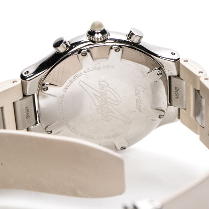 Cartier Stainless Steel Rubber 38mm Must 21 Chronoscaph Quartz Watch 6 of 9
