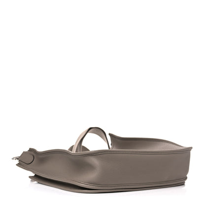 Hermes Taurillon Clemence Evelyne III PM Gris Asphalte 4 of 14