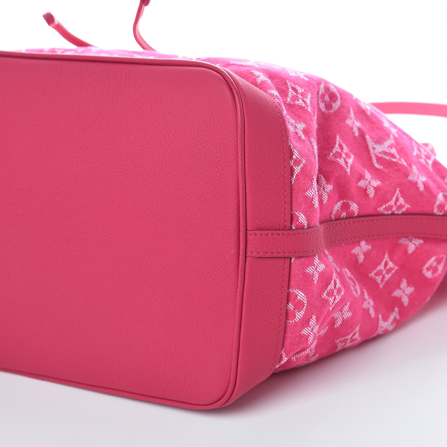 Louis Vuitton Denim Noefull MM Rose Indien 9 of 9