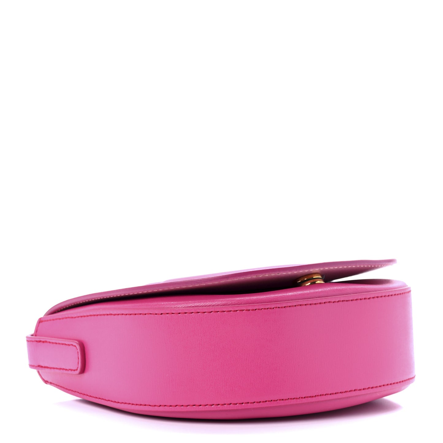 Calfskin Gancini City Crossbody Bubble Gum