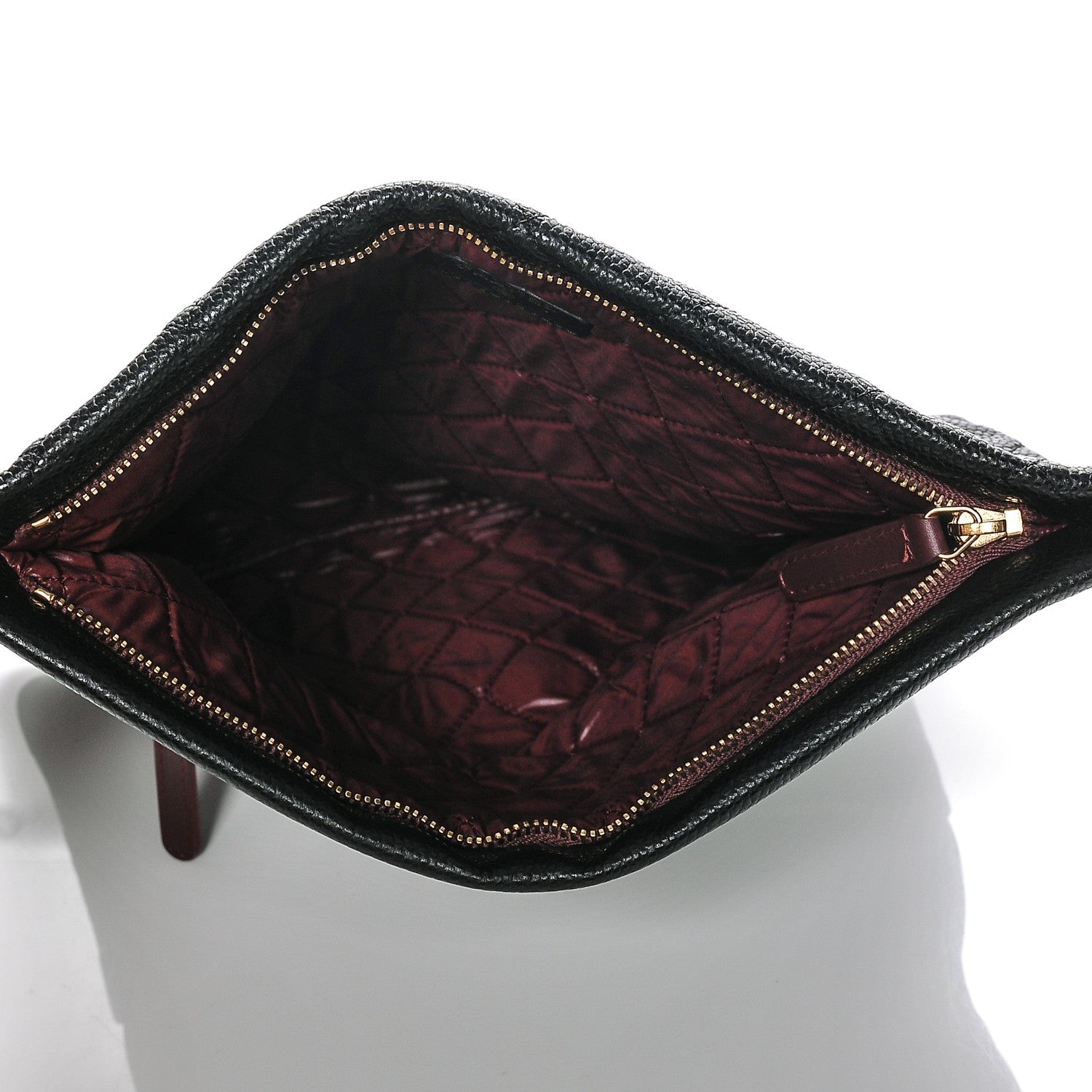 Chanel Caviar Quilted CC Beauty Clutch Black 5 of 7