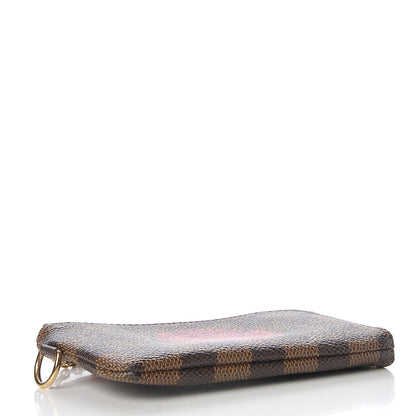 Louis Vuitton Damier Ebene Complice Trunks and Bags Key Pouch Red 4 of 8