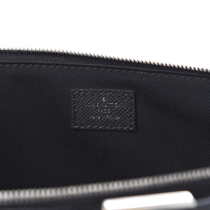 Louis Vuitton Taiga Anton Soft Briefcase Black 7 of 15