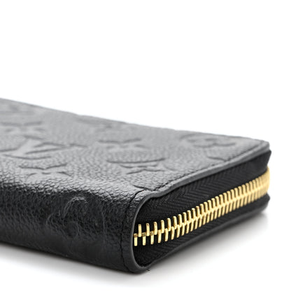 Louis Vuitton LOUIS VUITTON Empreinte Clemence Wallet Black 9 of 9