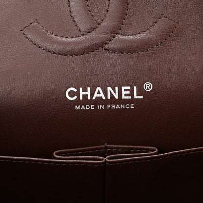 Chanel Caviar Quilted Medium Double Flap Burgundy 6 of 9