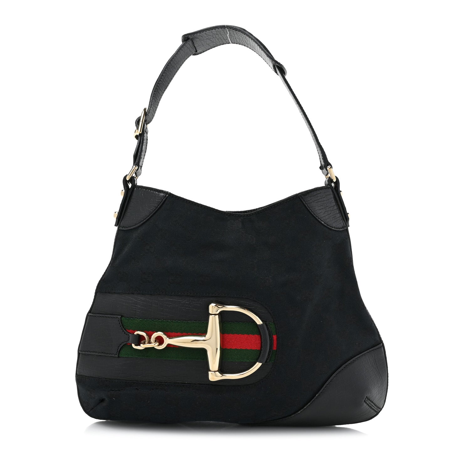 Monogram Web Hasler Hobo Black
