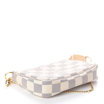 Louis Vuitton Damier Azur Mini Pochette Accessories 4 of 8