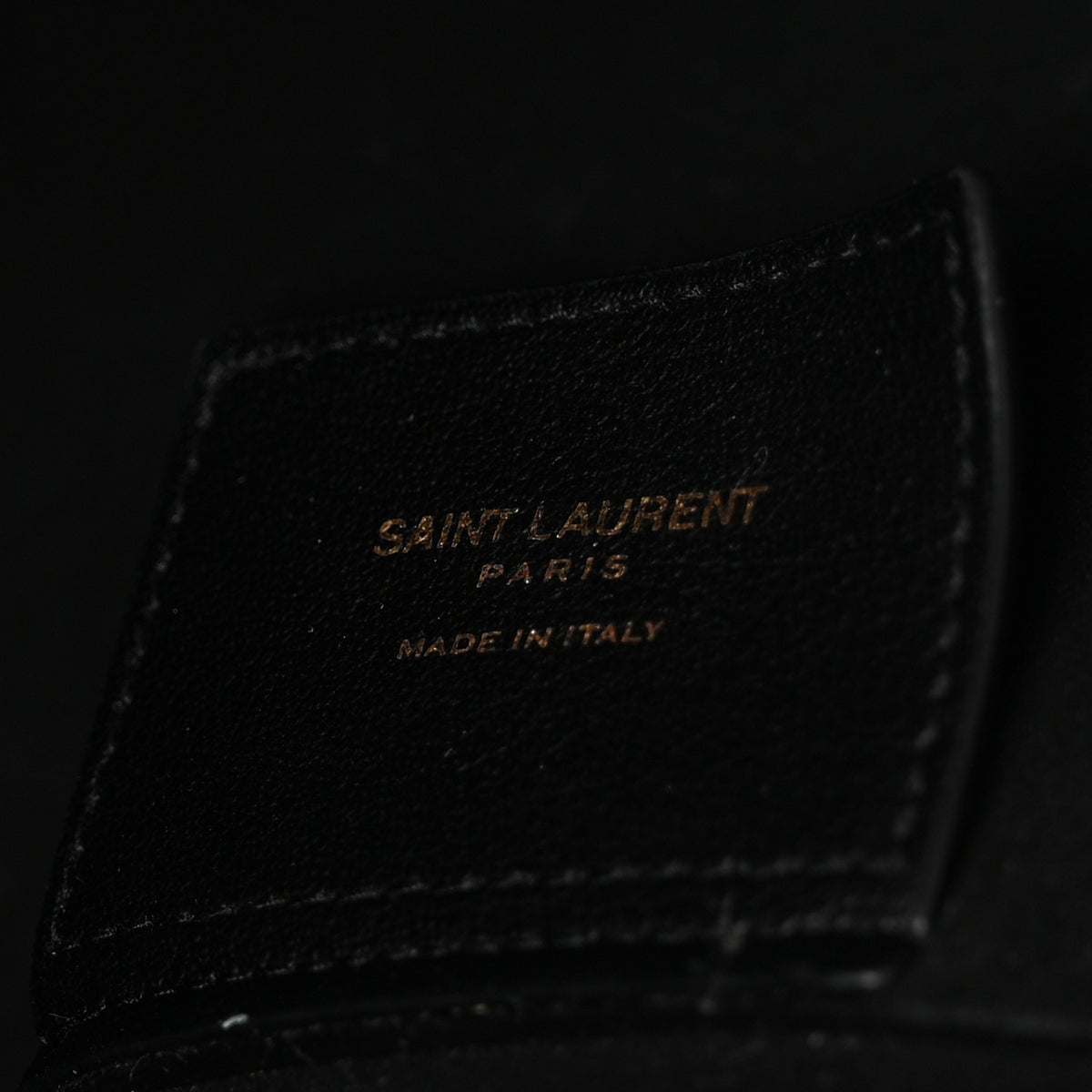 Calfskin Large Shopping Tote Black
