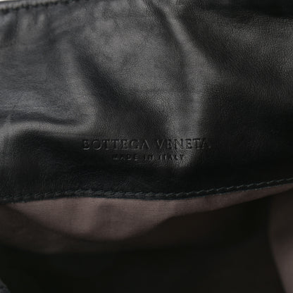 Bottega Veneta Calfskin Intrecciato Crossbody Messenger Bag Black 6 of 11