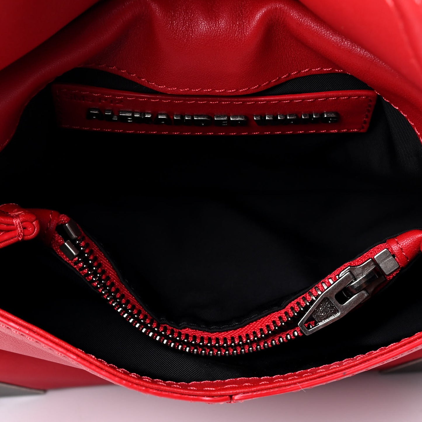 Calfskin Small Marion Tote Red