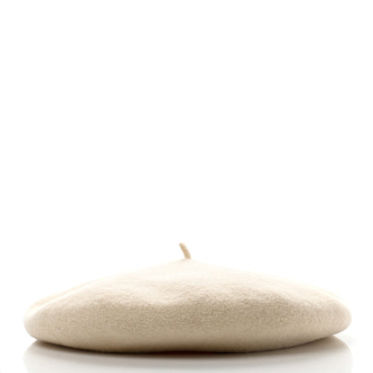 Hermes Merino Wool Bonnie Beret 58 Naturel 5 of 11