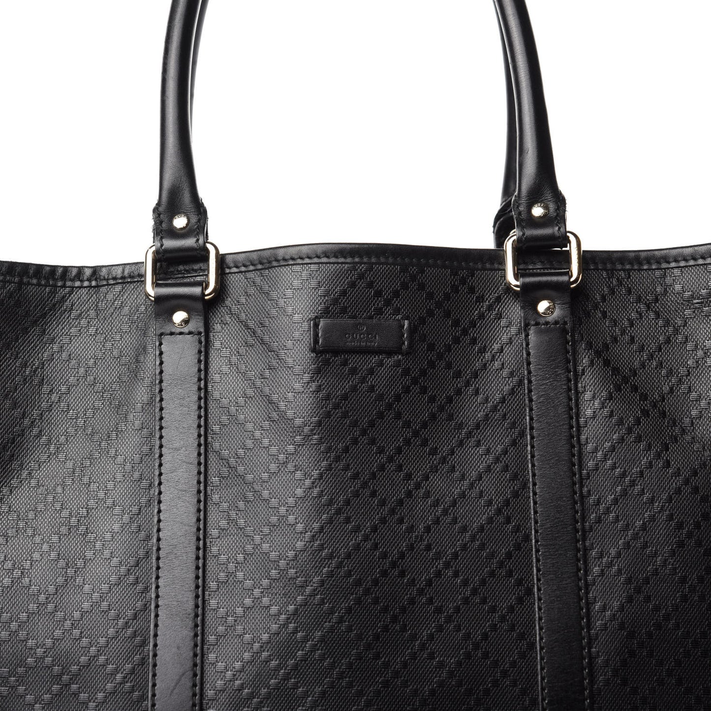 Diamante Joy Vertical Tote Black