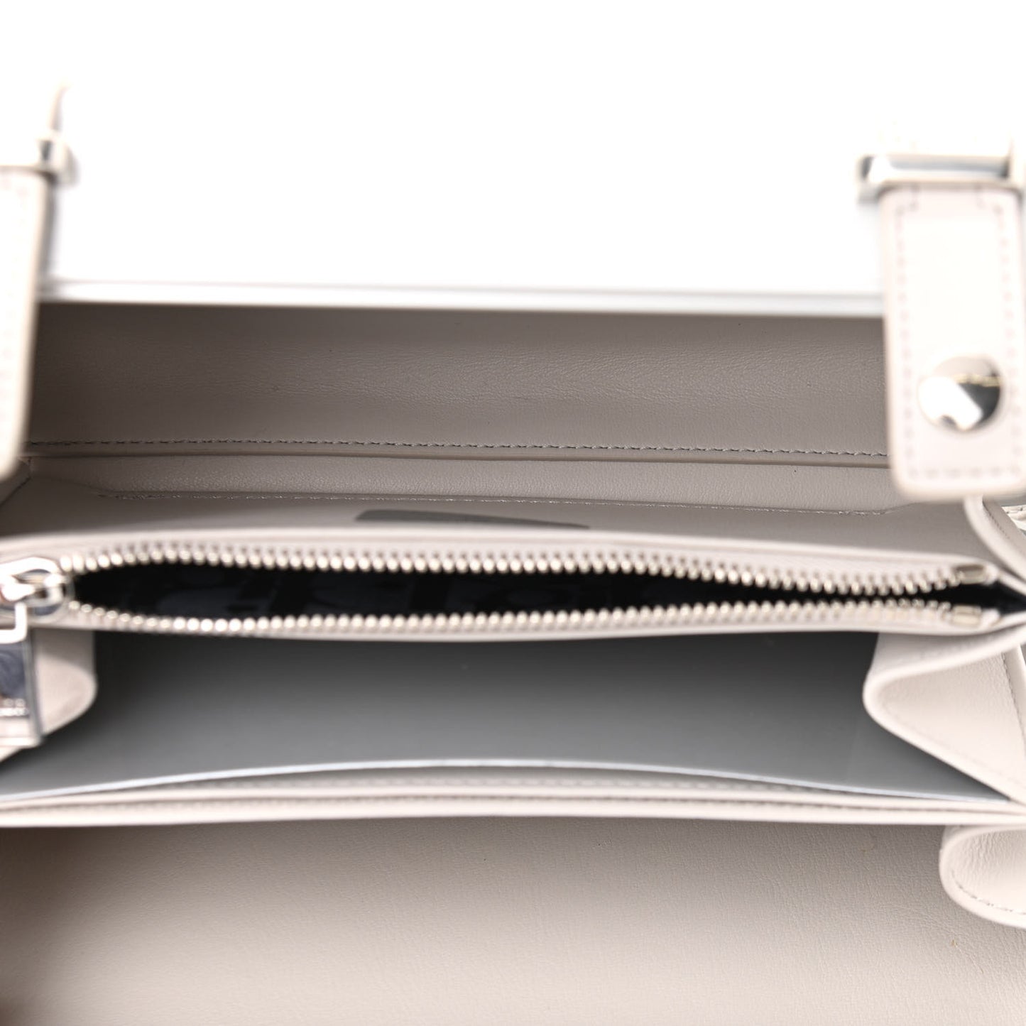 X RIMOWA Aluminum Personal Clutch On Strap Silver
