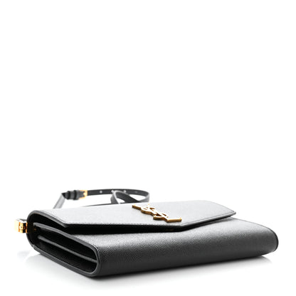 Saint Laurent Grain De Poudre Mini Uptown Crossbody Bag Black 5 of 12