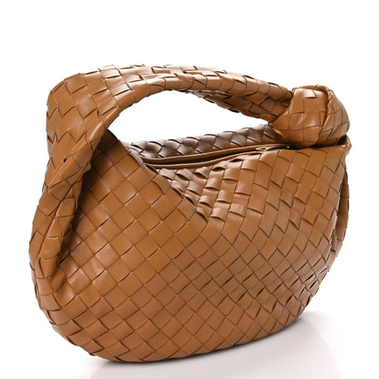 Bottega Veneta Nappa Intrecciato Teen Jodie Hobo Caramel 3 of 10