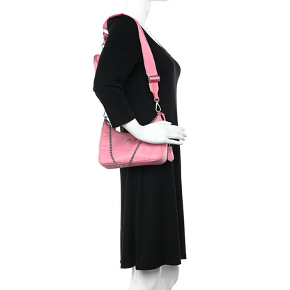 Prada Nylon Re-Edition 2005 Shoulder Bag Begonia 2 of 12