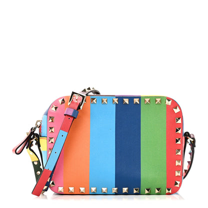 Valentino Garavani Vitello 1973 Rockstud Camera Crossbody Bag Multicolor 2 of 21