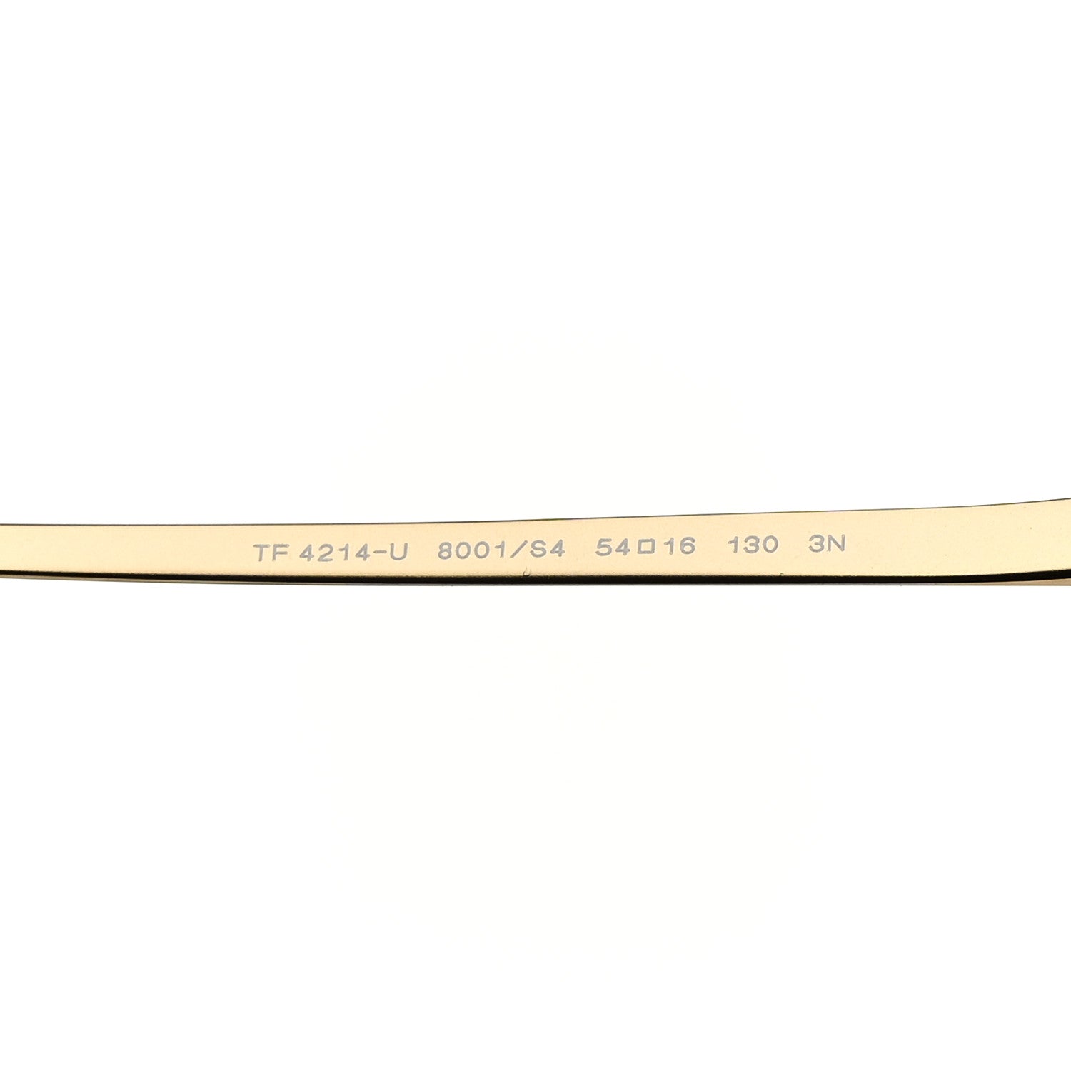 Tiffany Metal TF4214U Rectangle T Sunglasses Black Gold 6 of 8