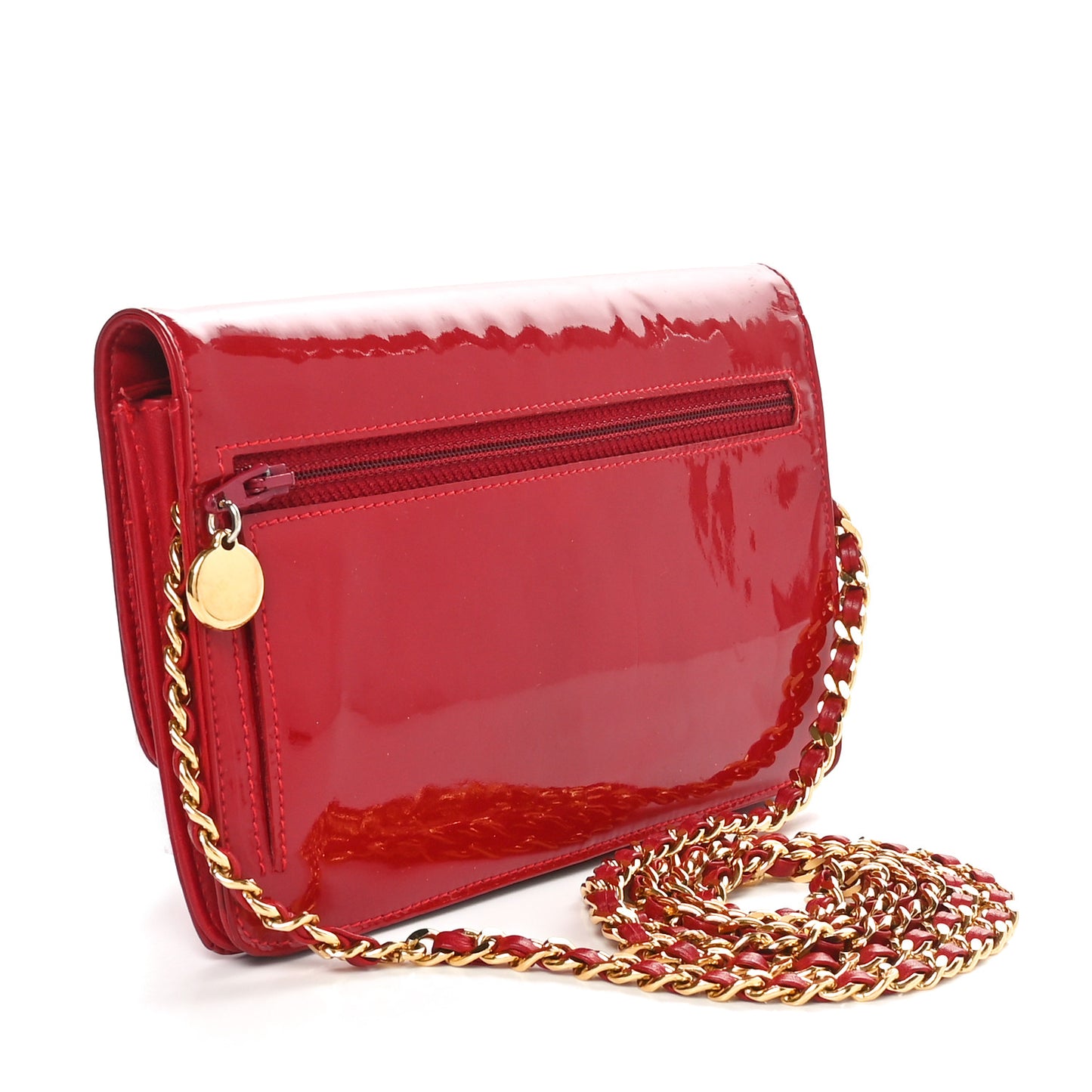 Patent Timeless CC Wallet On Chain WOC Red