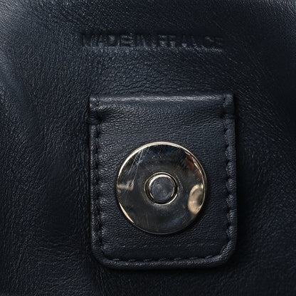 Christian Dior Metallic Bullcalf Medium Diorissimo Tote Blue 8 of 11