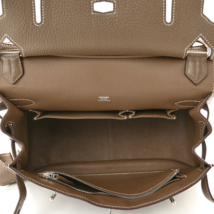 Hermes Taurillon Clemence Jypsiere 31 Etoupe 5 of 11