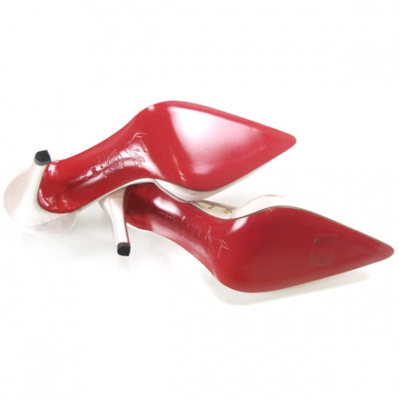 Christian Louboutin Satin Lace Heels 39 4 of 9