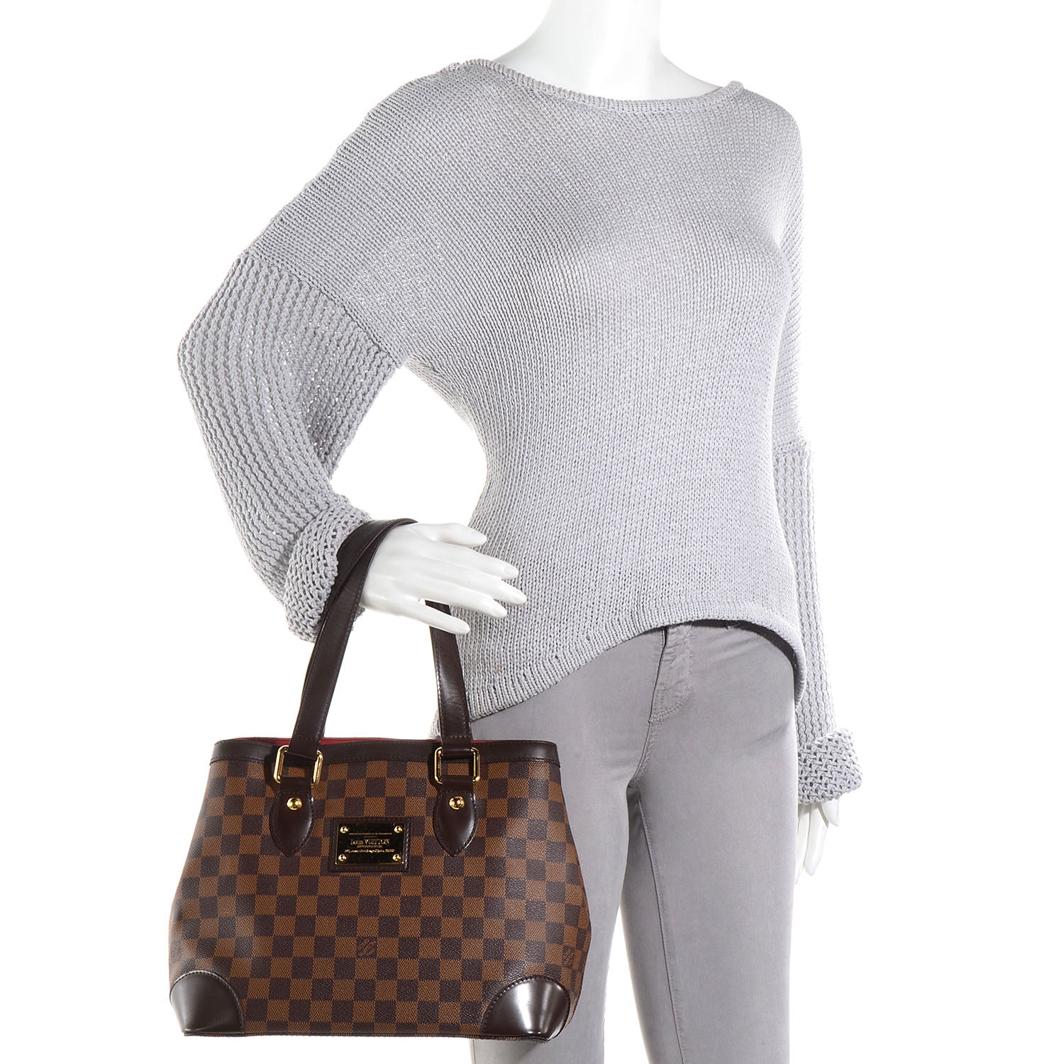 Louis Vuitton Damier Ebene Hampstead PM 4 of 8