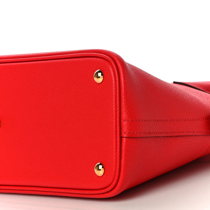 Hermes Epsom Bolide 27 Rouge De Coeur 9 of 9