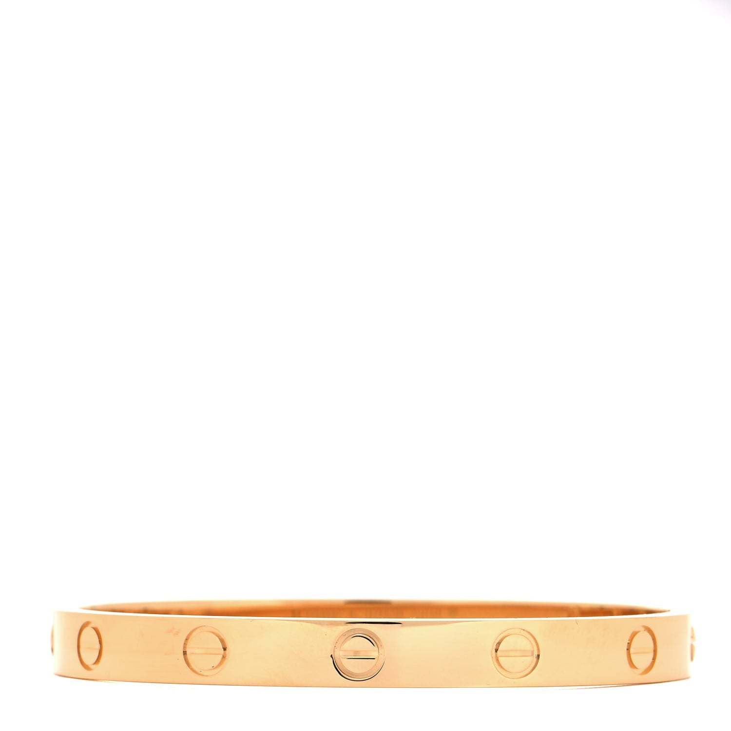 Cartier 18K Yellow Gold LOVE Bracelet 16 3 of 7