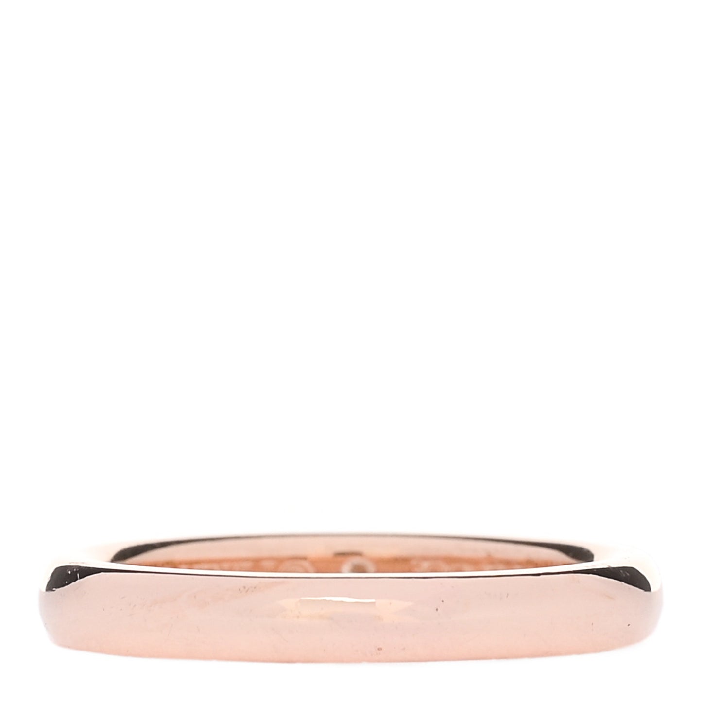 18K Rose Gold Diamond Elsa Peretti Band Ring 50 5.5