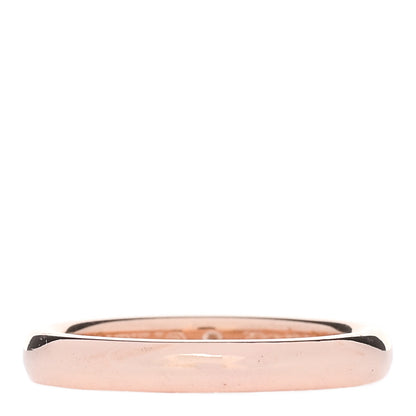 Tiffany 18K Rose Gold Diamond Elsa Peretti Band Ring 50 5.5 3 of 5