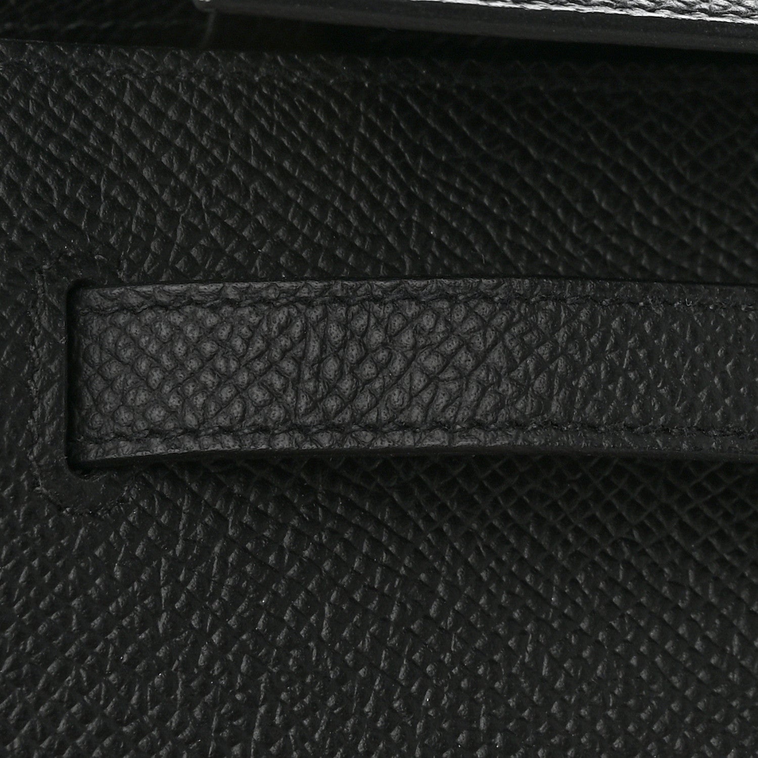 Hermes Epsom Kelly Wallet To Go Black 11 of 12
